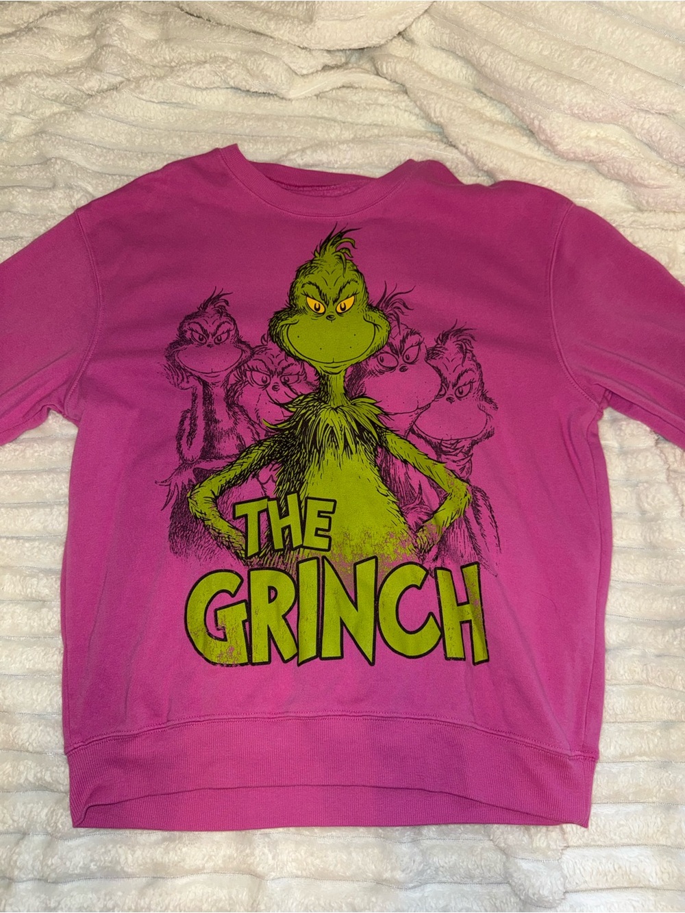The Grinch Pink Sweatshirt